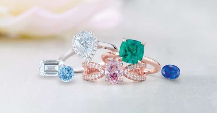 Gemstone Engagement Rings for a Pop of Color