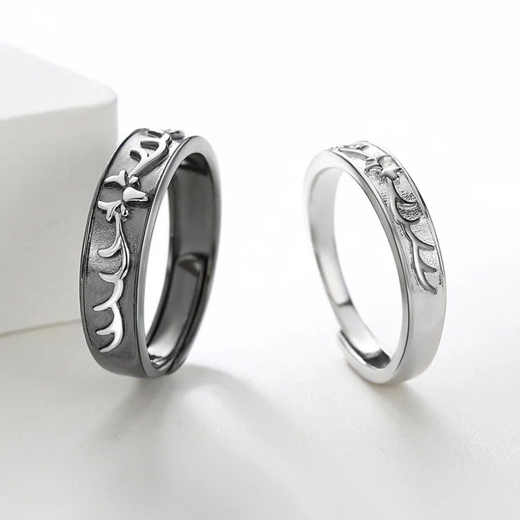 Coordinated Engagement Rings and Wedding Bands