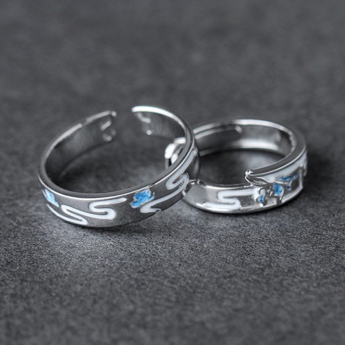 Coordinated Engagement Rings and Wedding Bands
