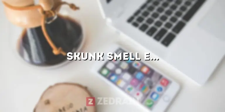 Skunk Smell Elimination: Revolutionary Techniques for a Fresh Car