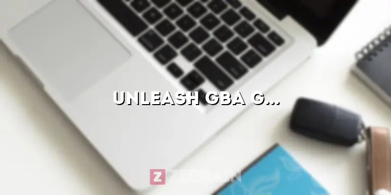 Unleash GBA Gaming on iPhone: Your Ultimate Guide to Emulation