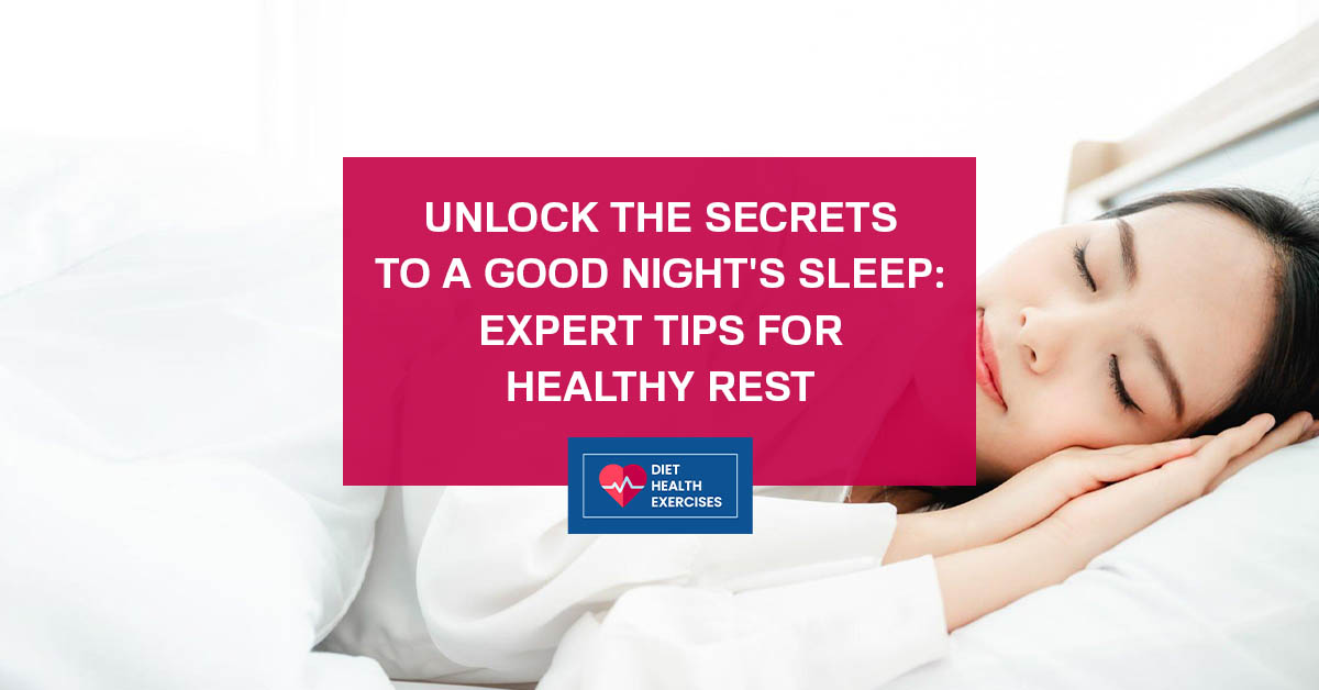 Unlocking the Secrets to a Better Night's Sleep: A Comprehensive Guide