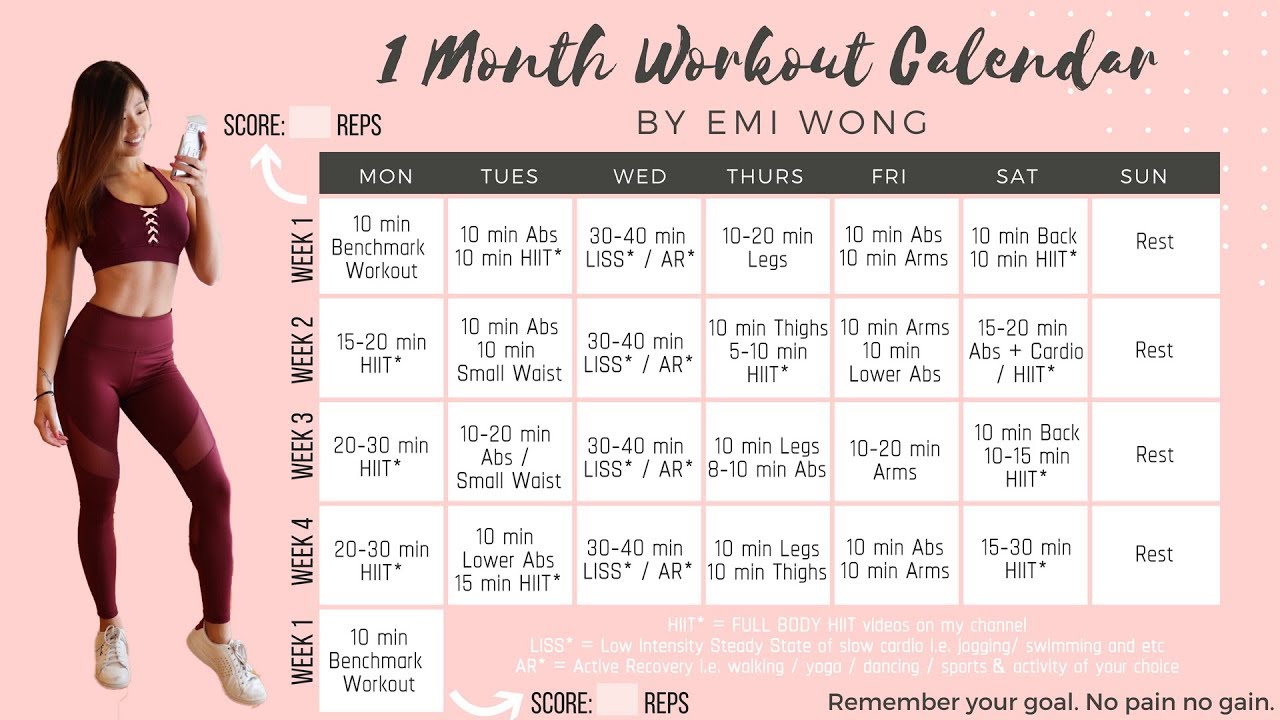 How to Plan Your First Fitness Month: A Comprehensive Guide to Success